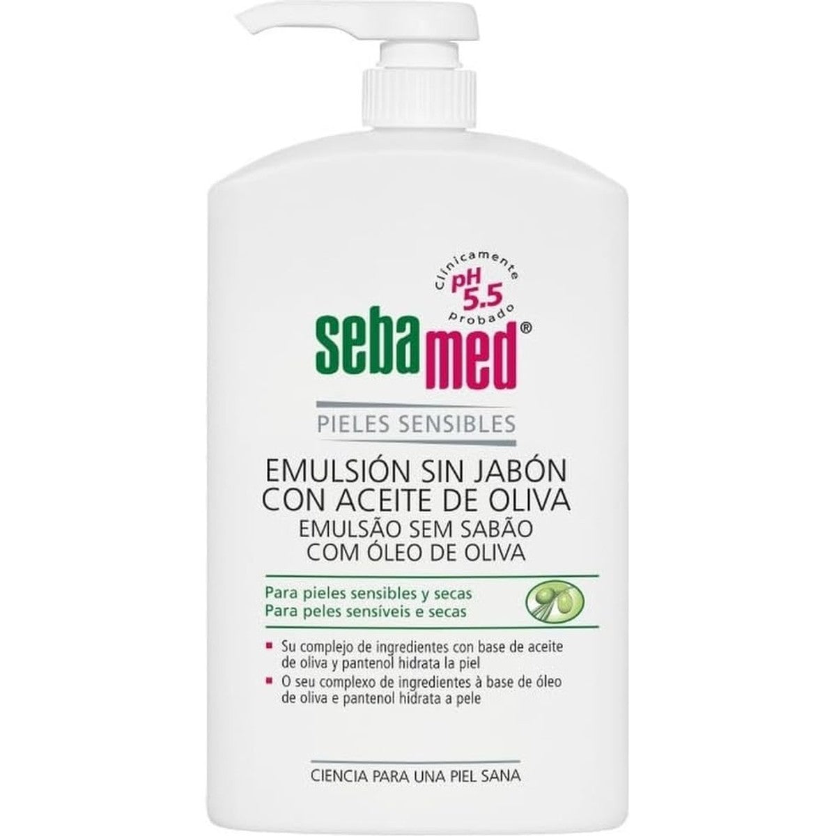 Sebamed Emulsie Olijfolie 1000 ml – Sebamed
