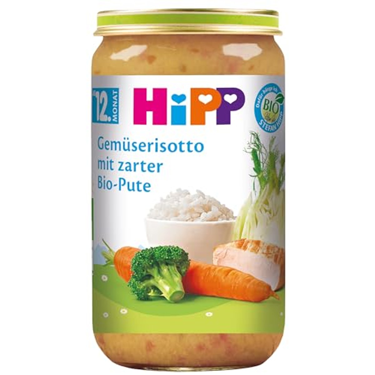 HiPP Groente isotto met delicate biologische kalkoen 6 x 250 g – HiPP