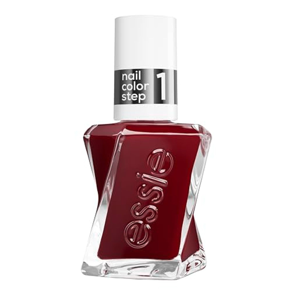 essie Gel by essie Nagellak 360 Spiked with Style donkerrood 6 stuks