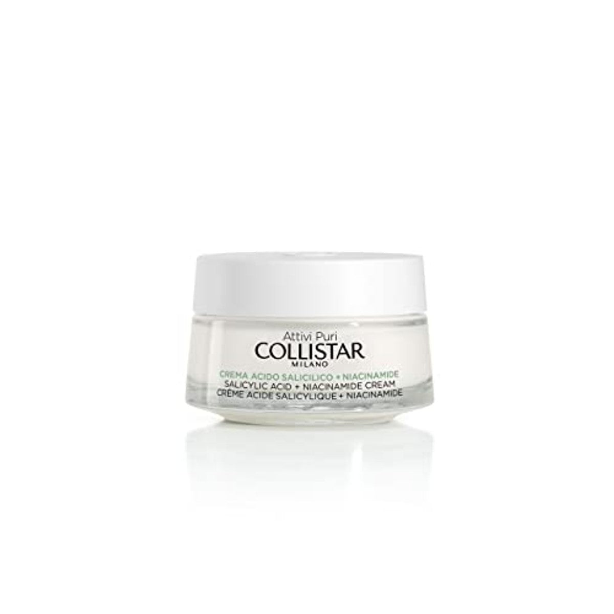 Collistar Actieve Zuivere Gezichtscrème Salicylzuur 50 ml - 3-pack