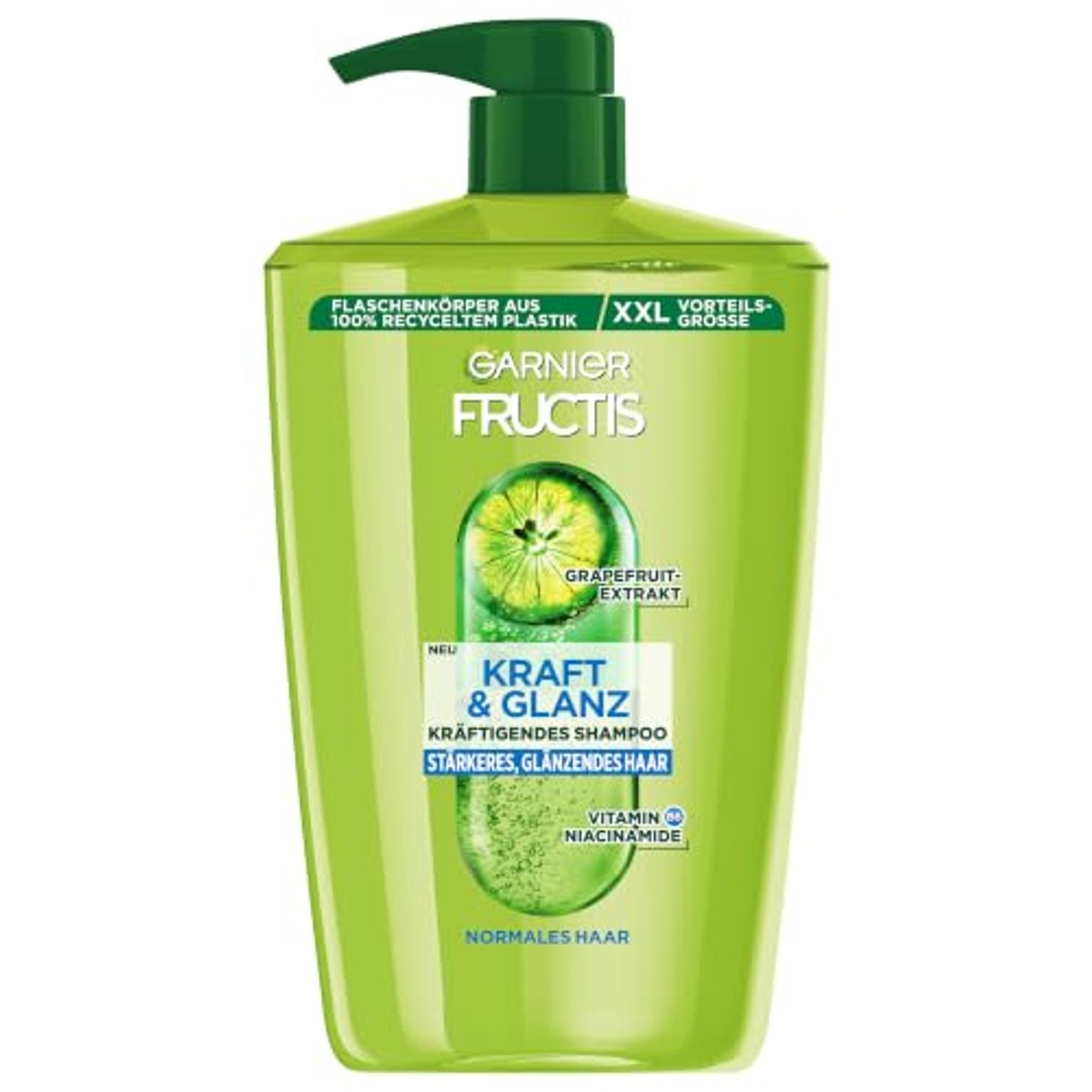 Garnier Fructis Kracht en Glans Shampoo XXL 1000 ml - 6 stuks