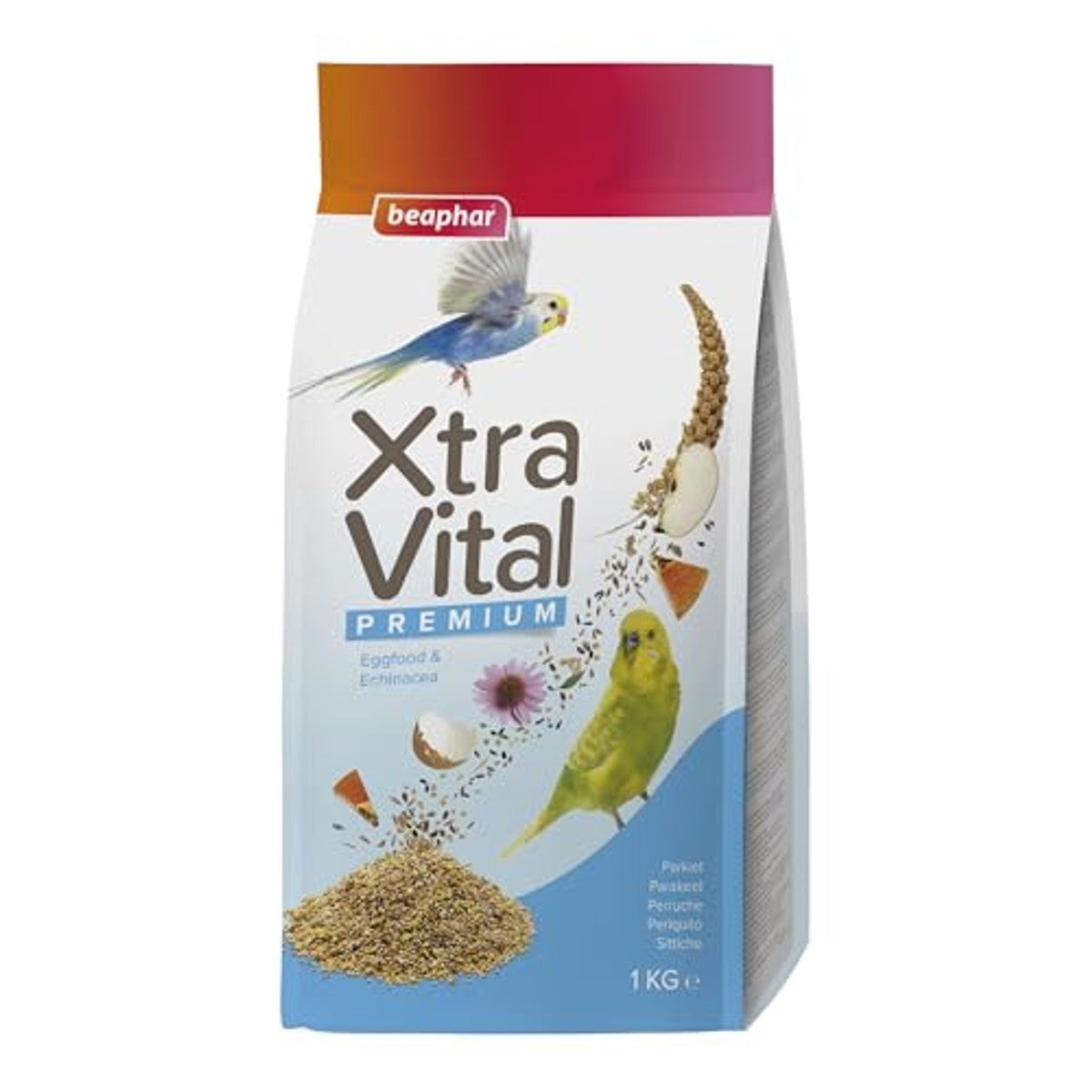 Beaphar - XtraVital parkieten - All-in-One Premium voedsel voor parkieten - 1 kg – beaphar