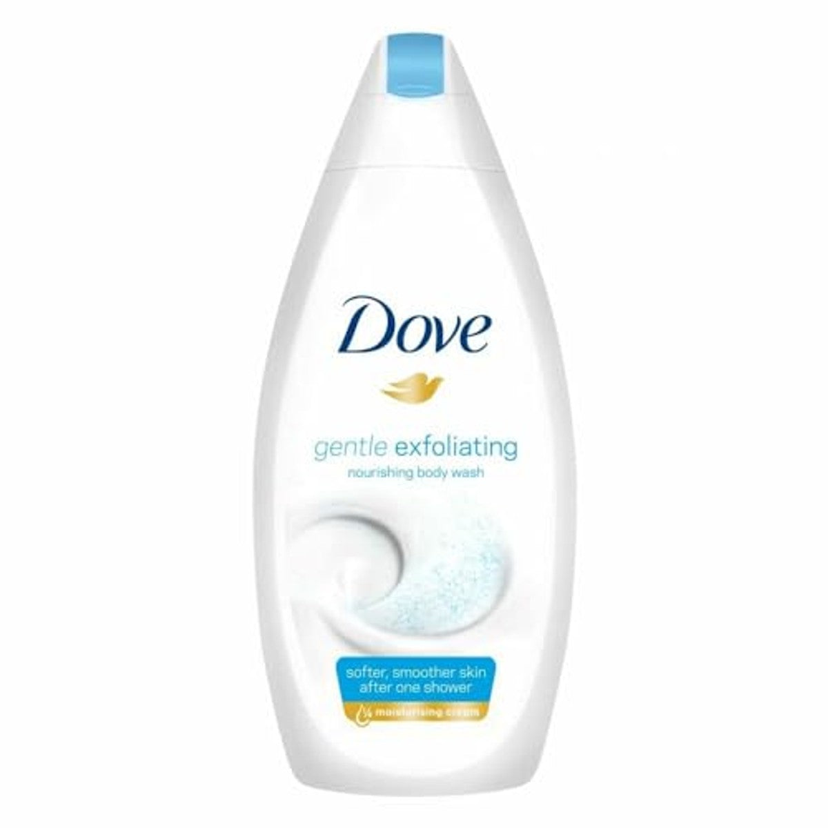 Dove Exfoliërende Douchegel zonder SLES 6 x 500 ml - Voordeelverpakking