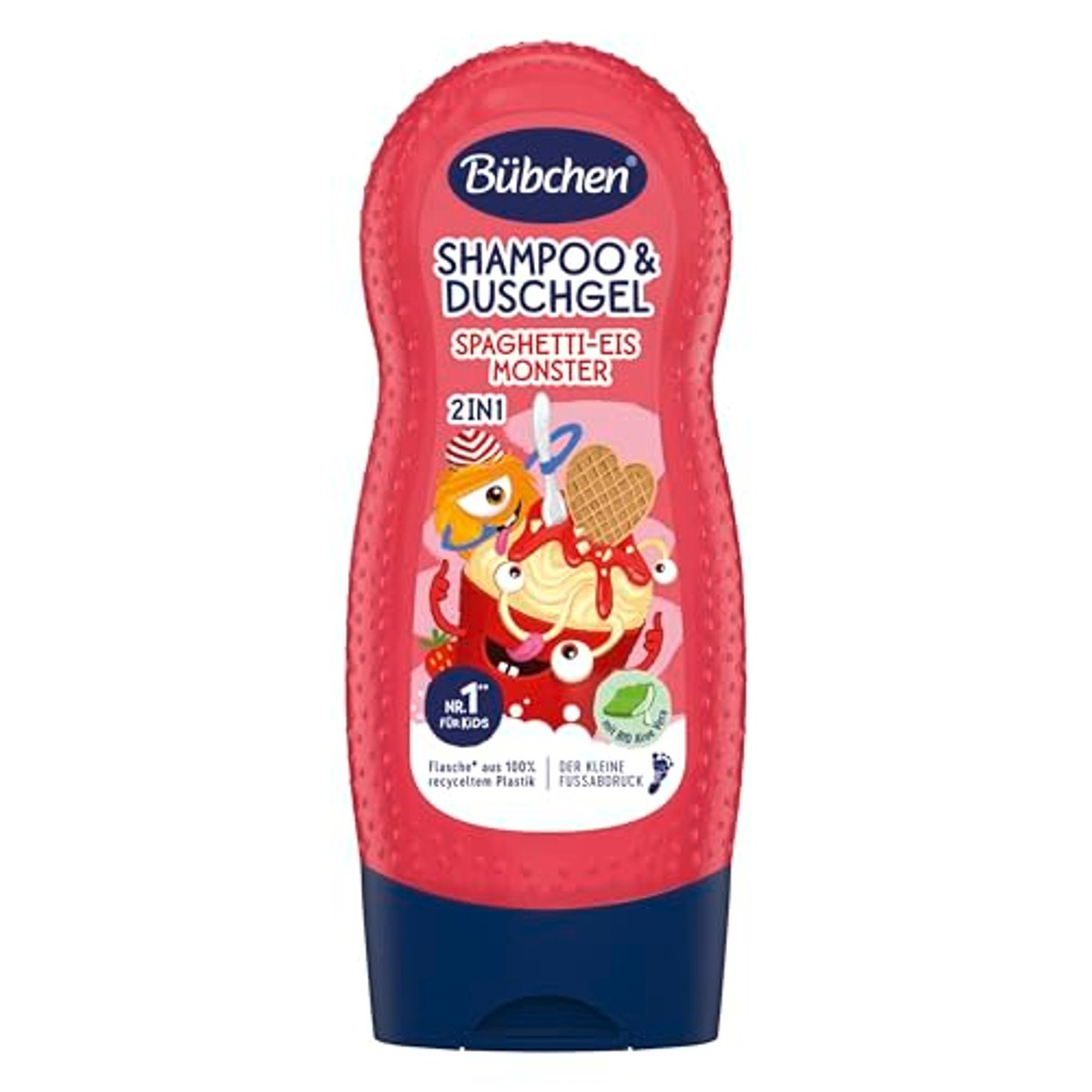 Bübchen Shampoo & Douchegel Spaghetti-ijs Monster, 230 ml – Bübchen