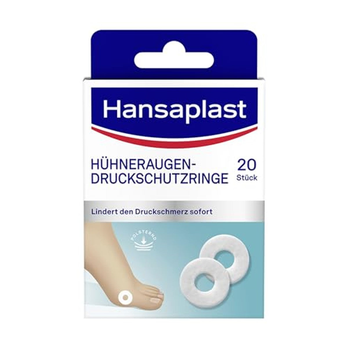 Hansaplast Hühneraugenringe (ück) 3 x 20 st - Voordeelverpakking