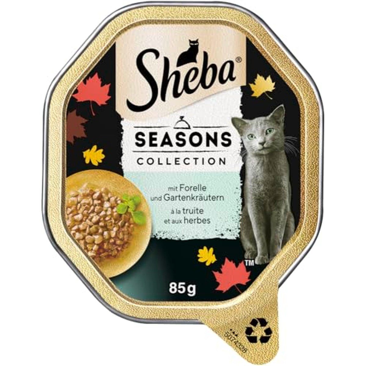 Sheba Seasons Collection natvoer kattenvoer 2 x 11 x 85 g - 3-pack