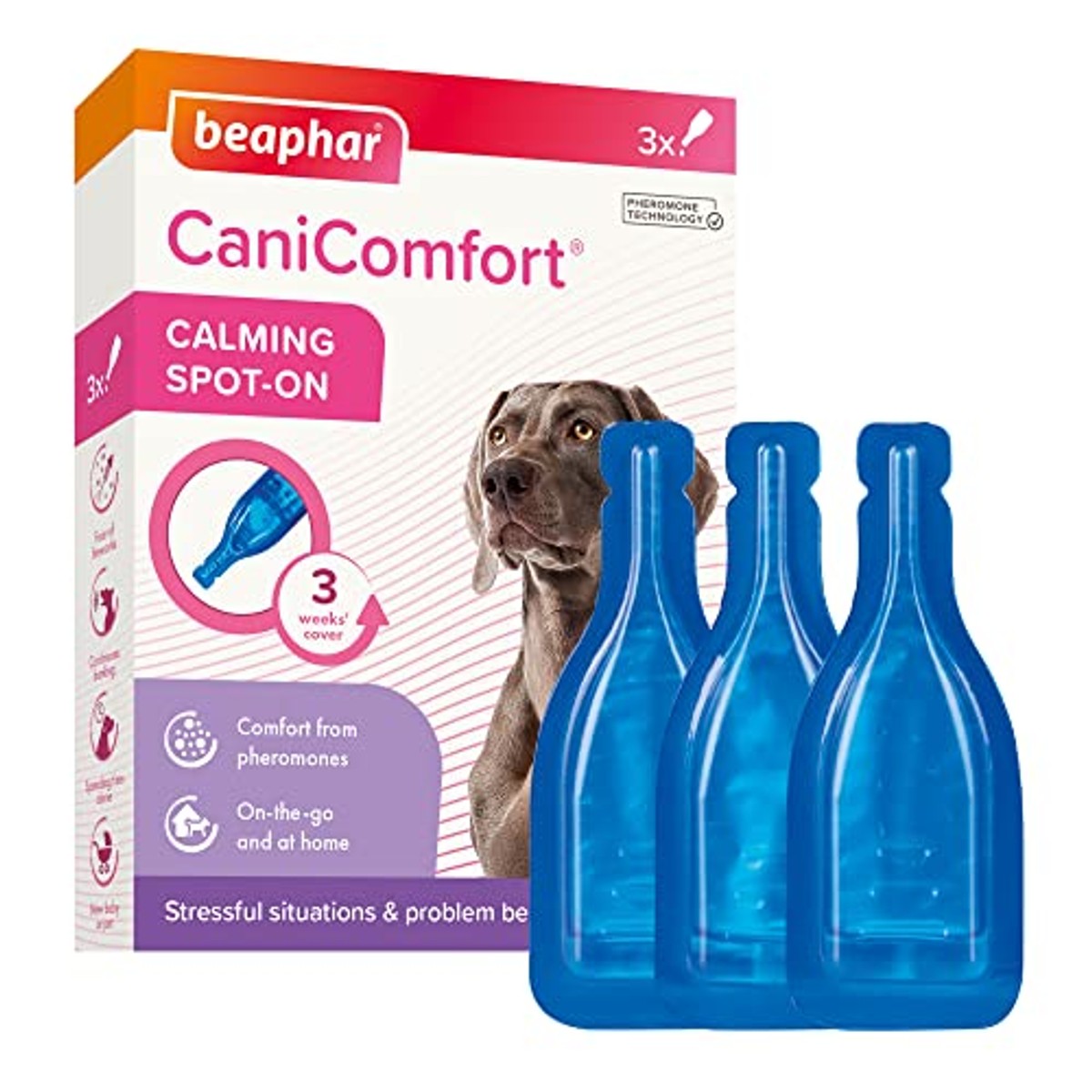 Beaphar CaniComfort Feel-On Spot-On voor honden - 3-pack