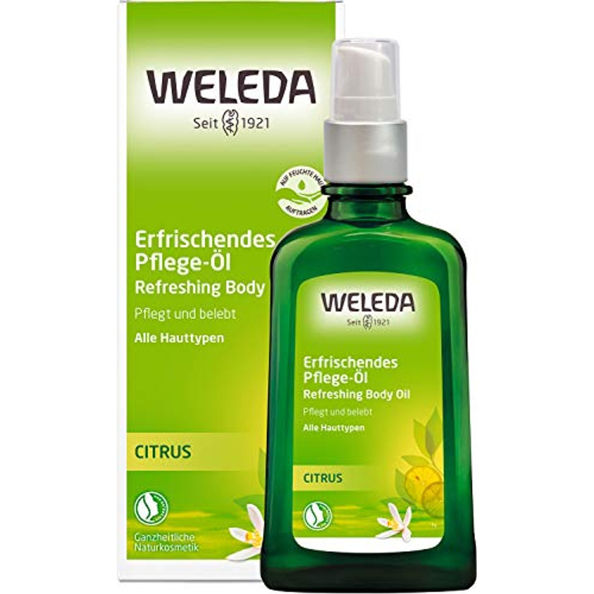 Weleda Bio Citrus Lichaamsolie 100 ml - 6-pack