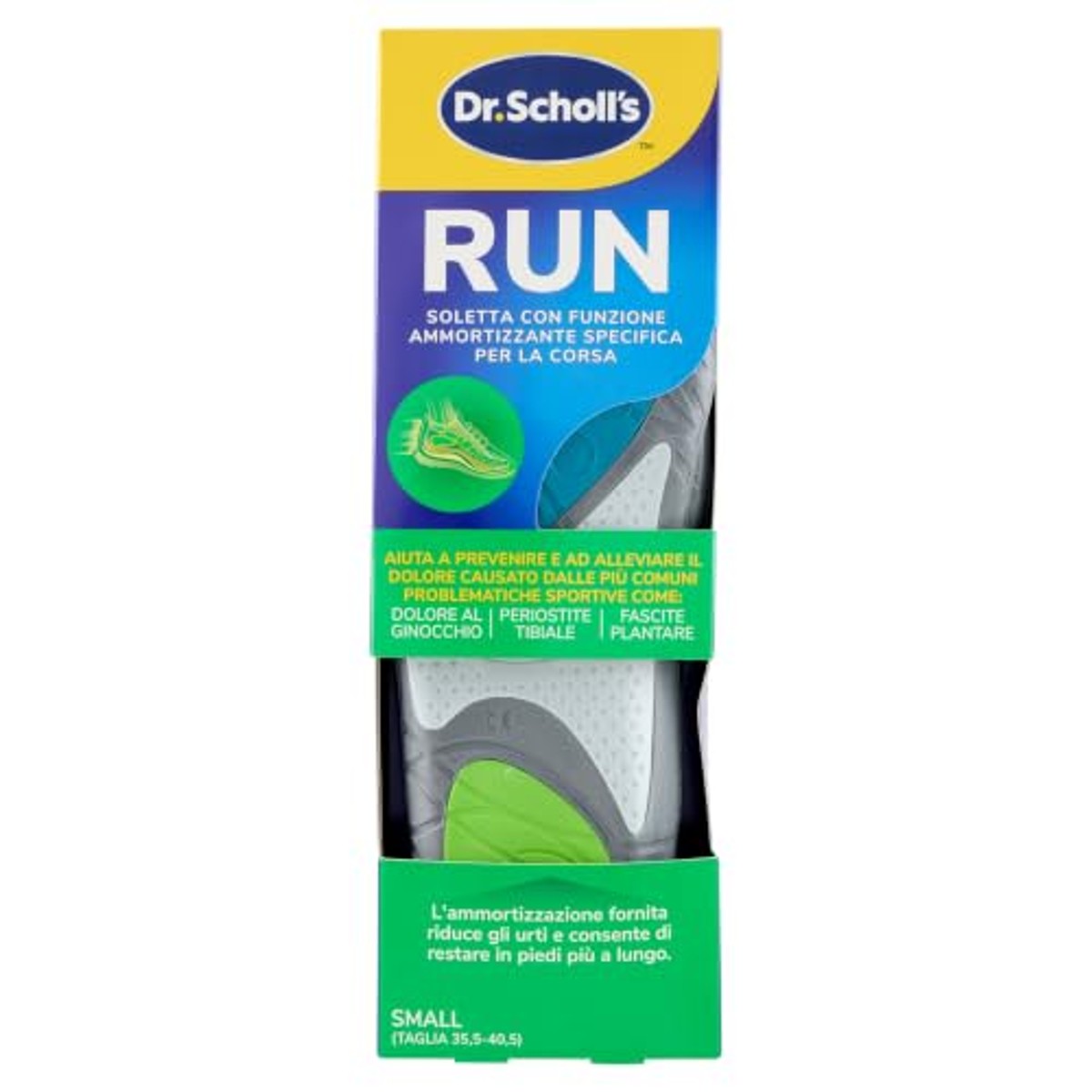 Dr. Scholl's RUN hardloopinlegzolen met dempingsfunctie - 6-pack – foto 2