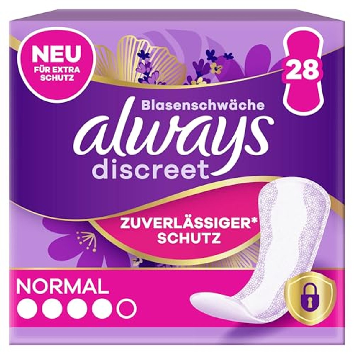 Always Discreet inlegkruisjes lichte zwakke blaas 3 x 28 stuks – Always Discreet