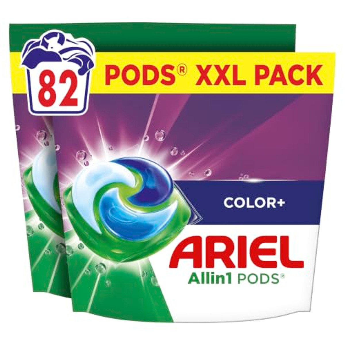 Ariel Color+ Allin1 Pods Wasmiddel 3 x 82 wasbeurten - Voordeelverpakking