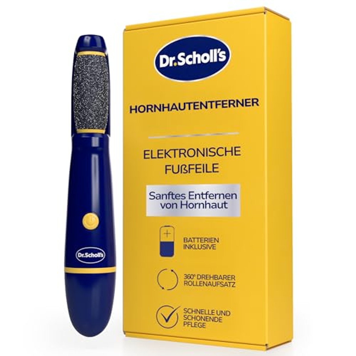 Dr. Scholl's Elektrische pedicurevoetvijl - 6-pack