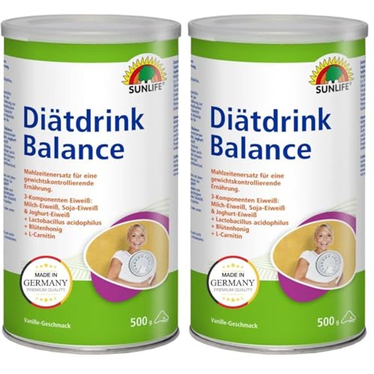 Sunlife Drinkmaaltijd Poeder Maaltijdvervanger 1 x 500 g - 6-pack