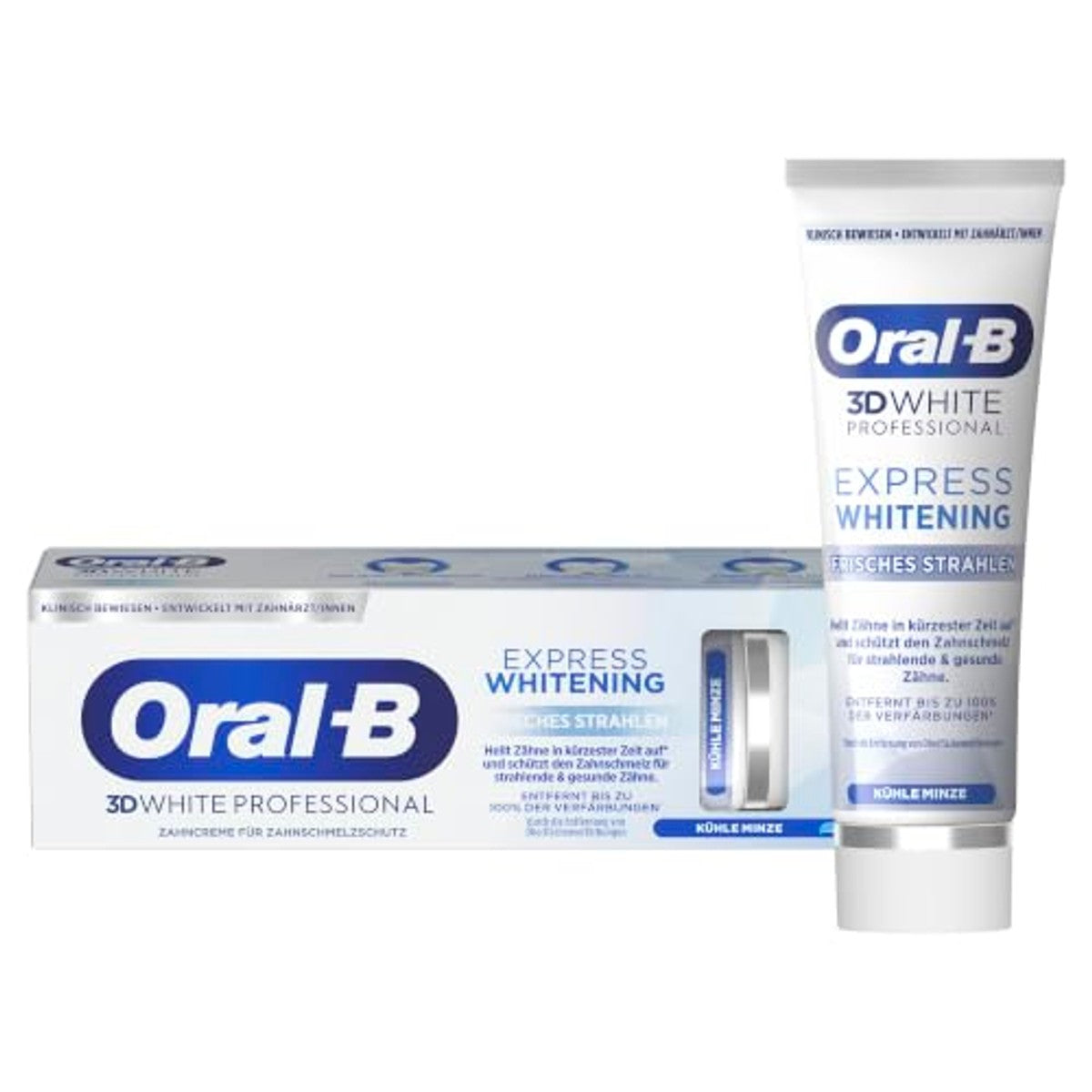 Oral-B 3D WHITE Professional Tandpasta Express Whitening 3 x 75 ml - Voordeelverpakking