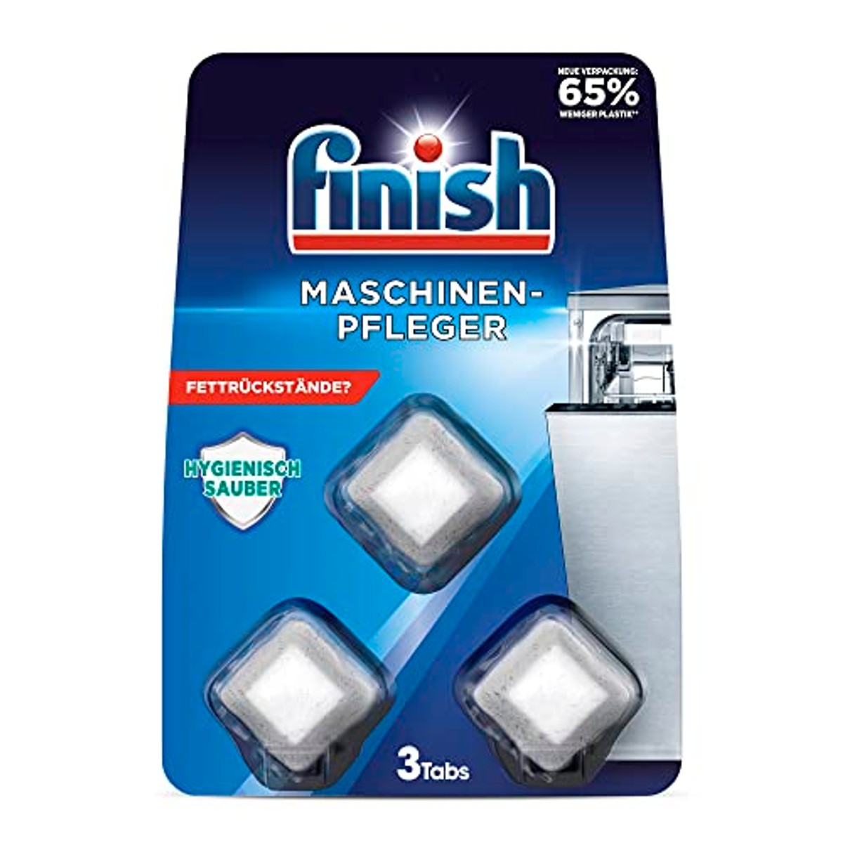 Finish Machineverzorgingstabletten 1 x 3 tabs – Finish