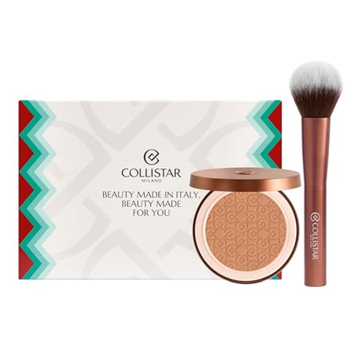 Collistar Magica Terra Cadeauset Bronzingpoeder 9 g + Professionele Kwast - 6-pack