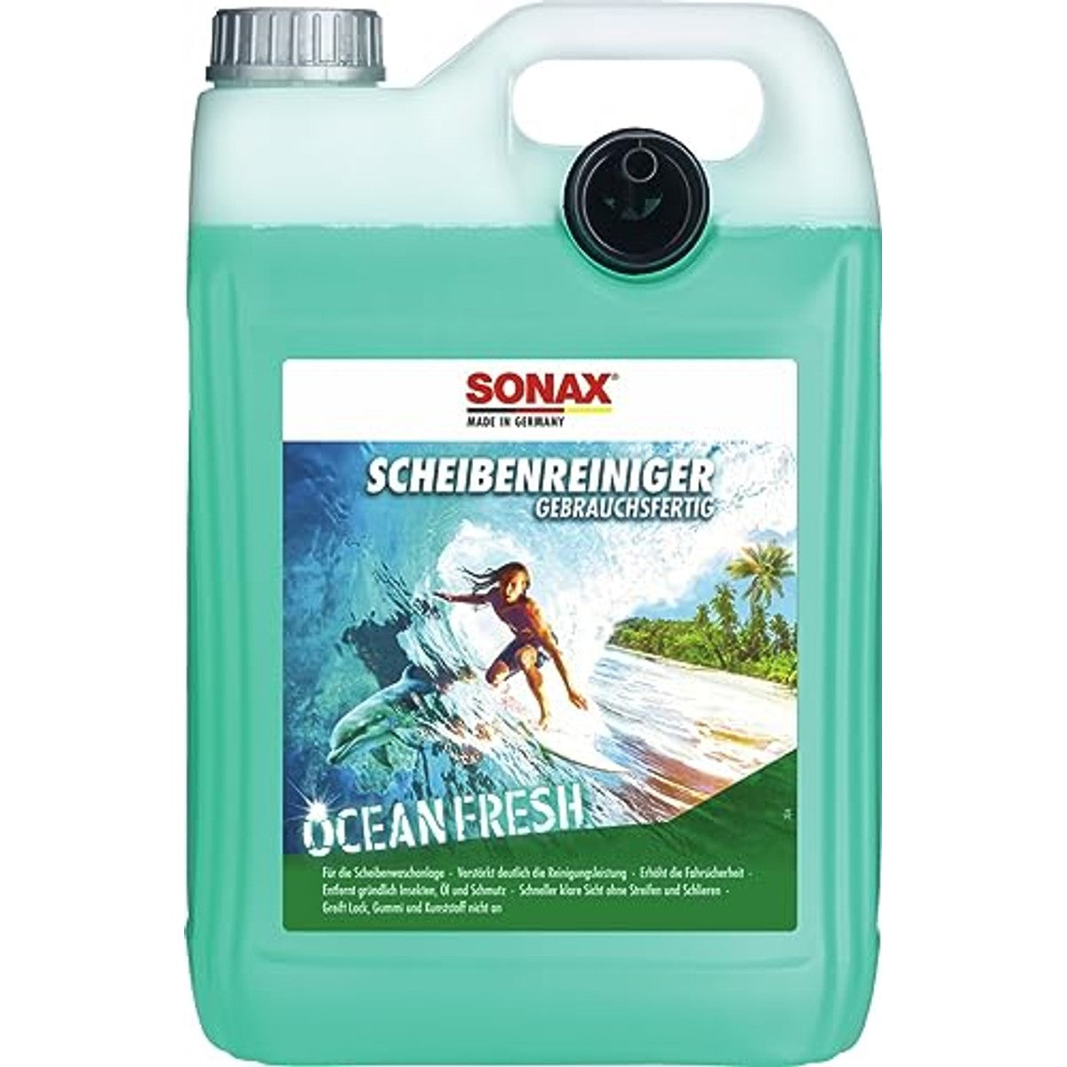 SONAX Ruitenreiniger gebruiksklaar Ocean-Fresh 3 x 5 liter - Voordeelverpakking