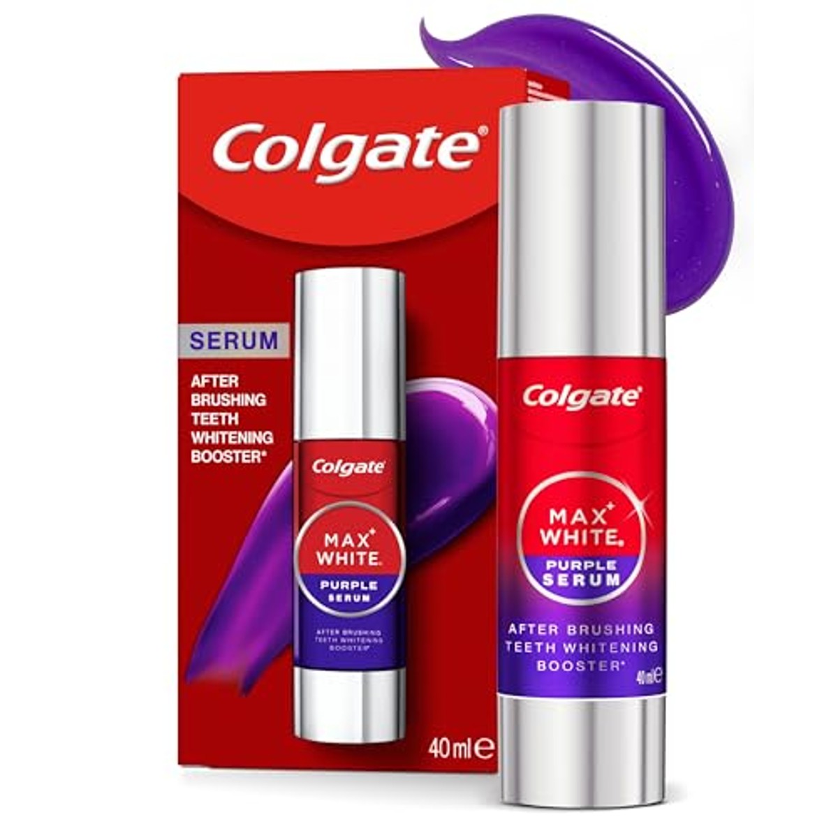 Colgate Max White Purple Serum 3 x 40 ml - Voordeelverpakking