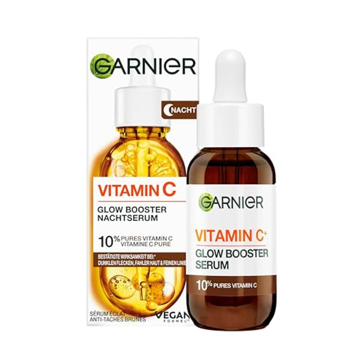 Garnier SkinActive Vitamine C Glow Booster Nachtserum - 3-pack