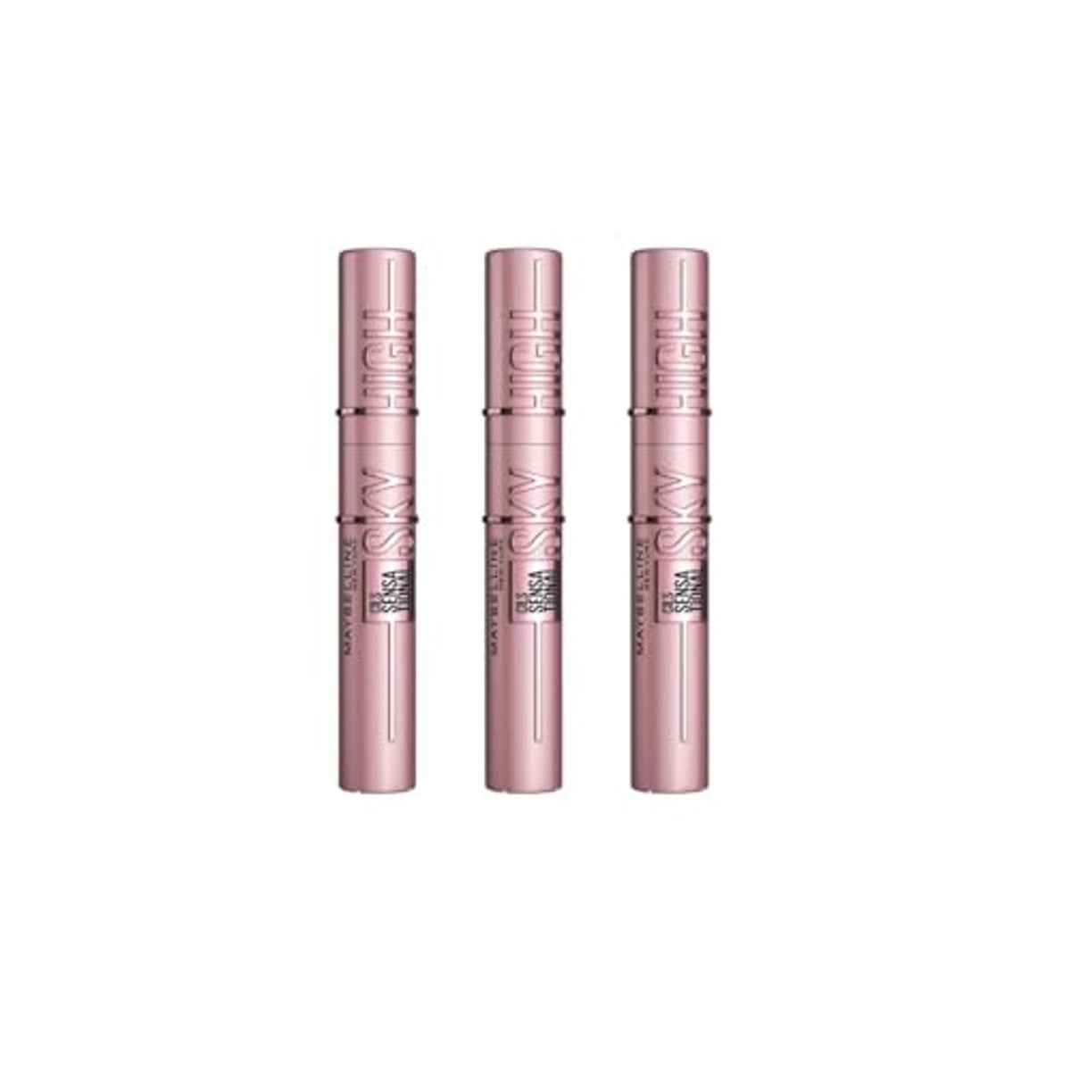 MAYBELLINE Sky High Mascara 01 Zwart 7 ml - 3 stuks