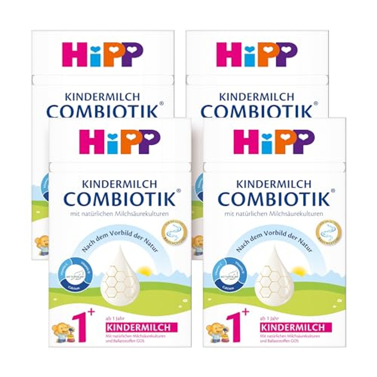 HiPP Combiotik Kindermelk 1+ 4 x 600 g – HiPP