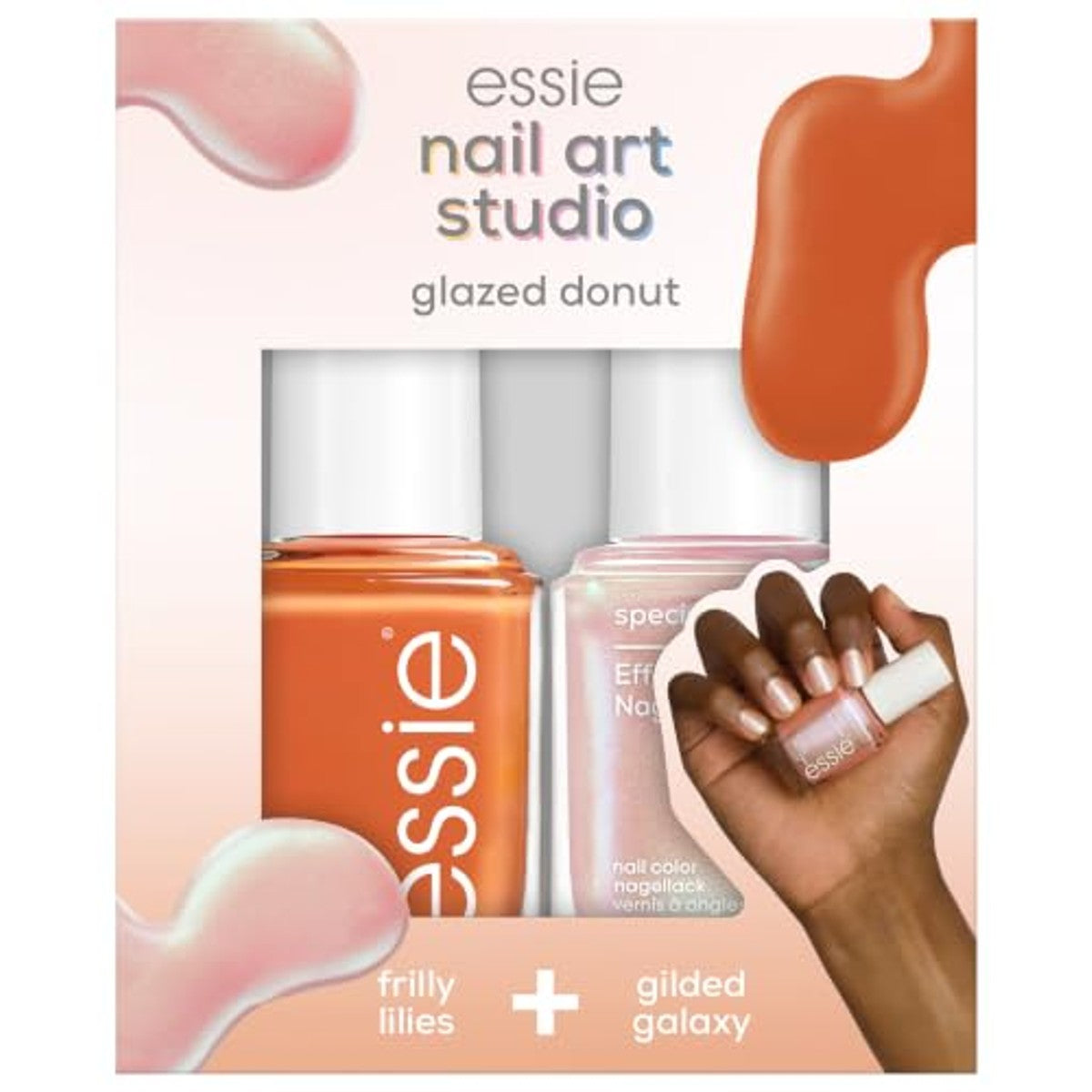 essie Nail Art Studio Set Glazed Donut 2 x 13,5 ml - 6 stuks