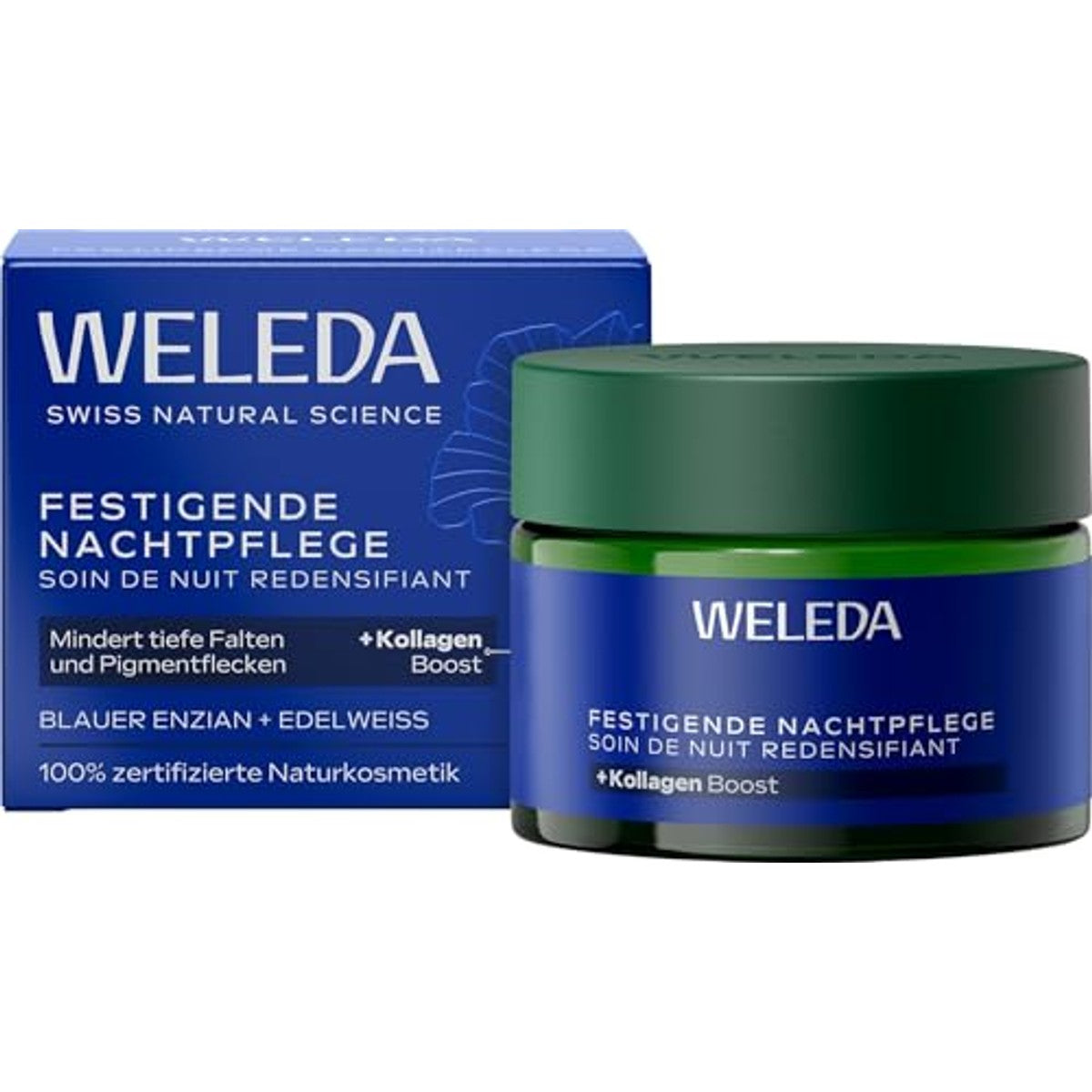 Weleda Verstevigende Nachtverzorging Blauwe Gentiaan & Edelweiss 40 ml