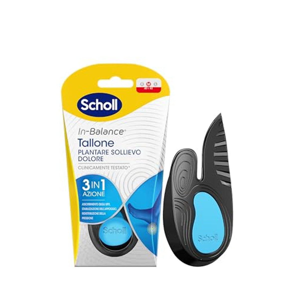 Dr. Scholl's In-Balance inlegzolen maat M, 2 stuks – foto 2