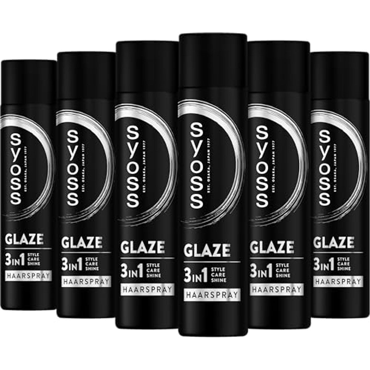 Syoss Glaze Haarspray Haltegrad 3 (6x400 ml) – Syoss