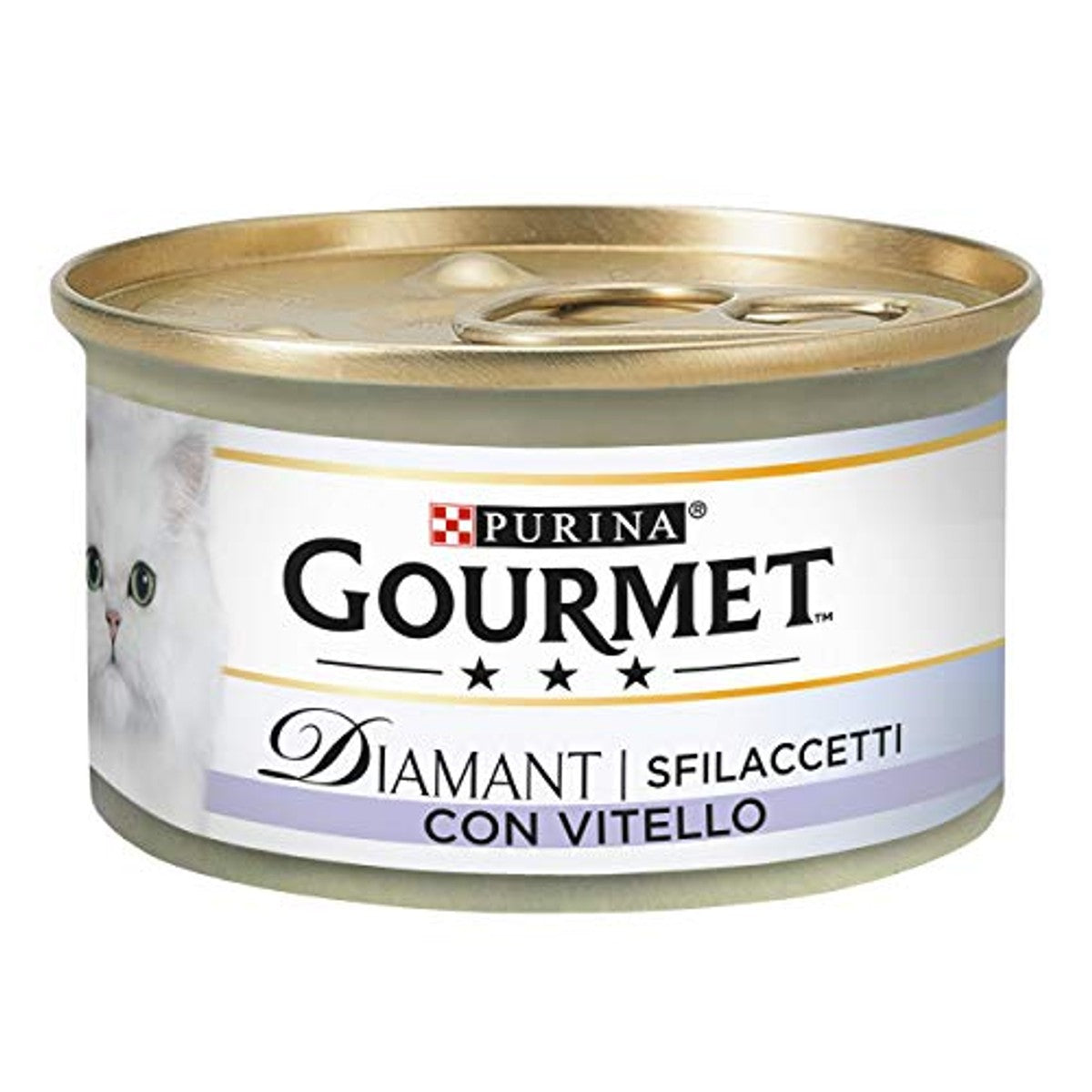 Gourmet Diamant natvoer kattenvoer kalf 24 x 85 g - 3-pack