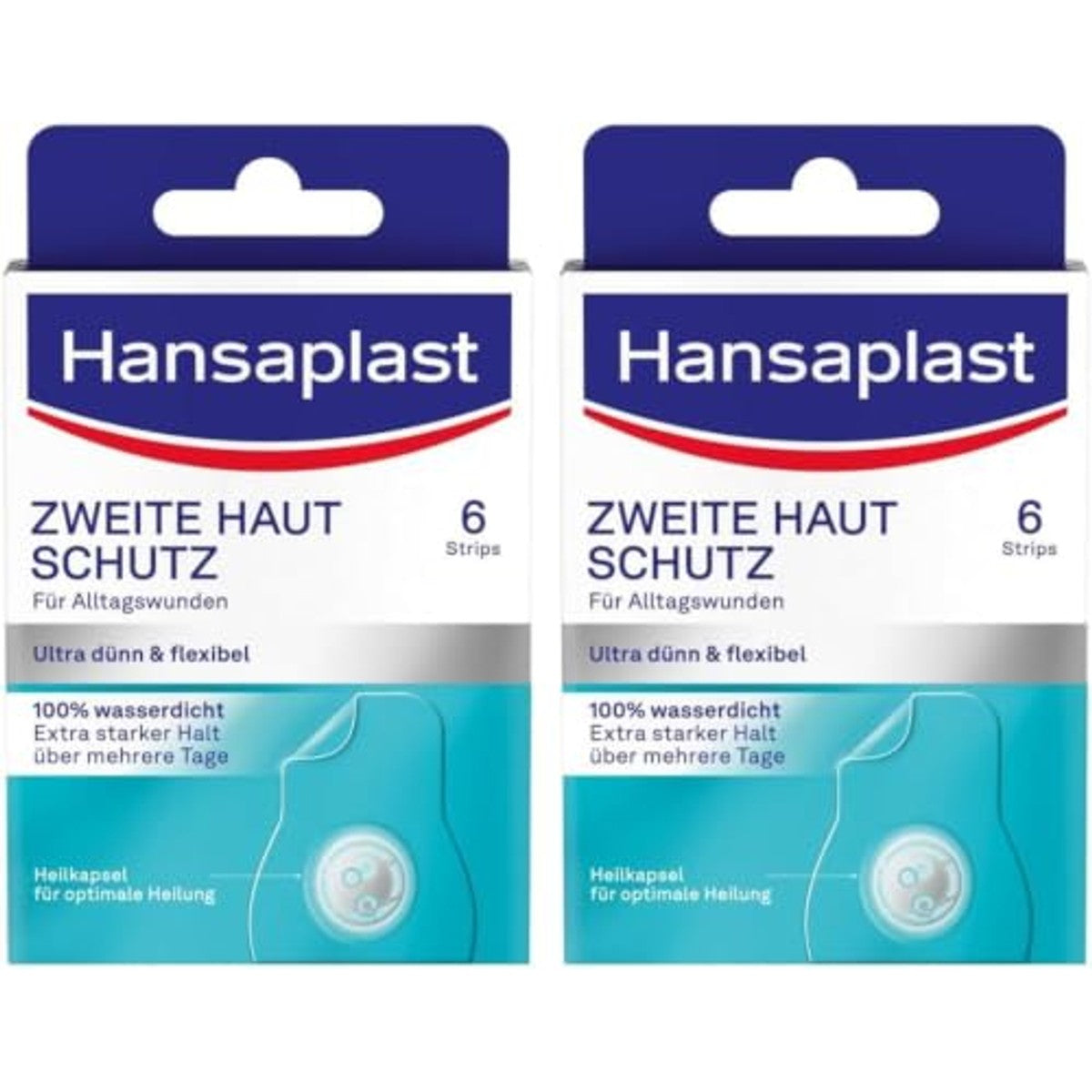 Elastoplast Hansaplast Tweede huidbescherming 2 x 6 pleisters – Elastoplast