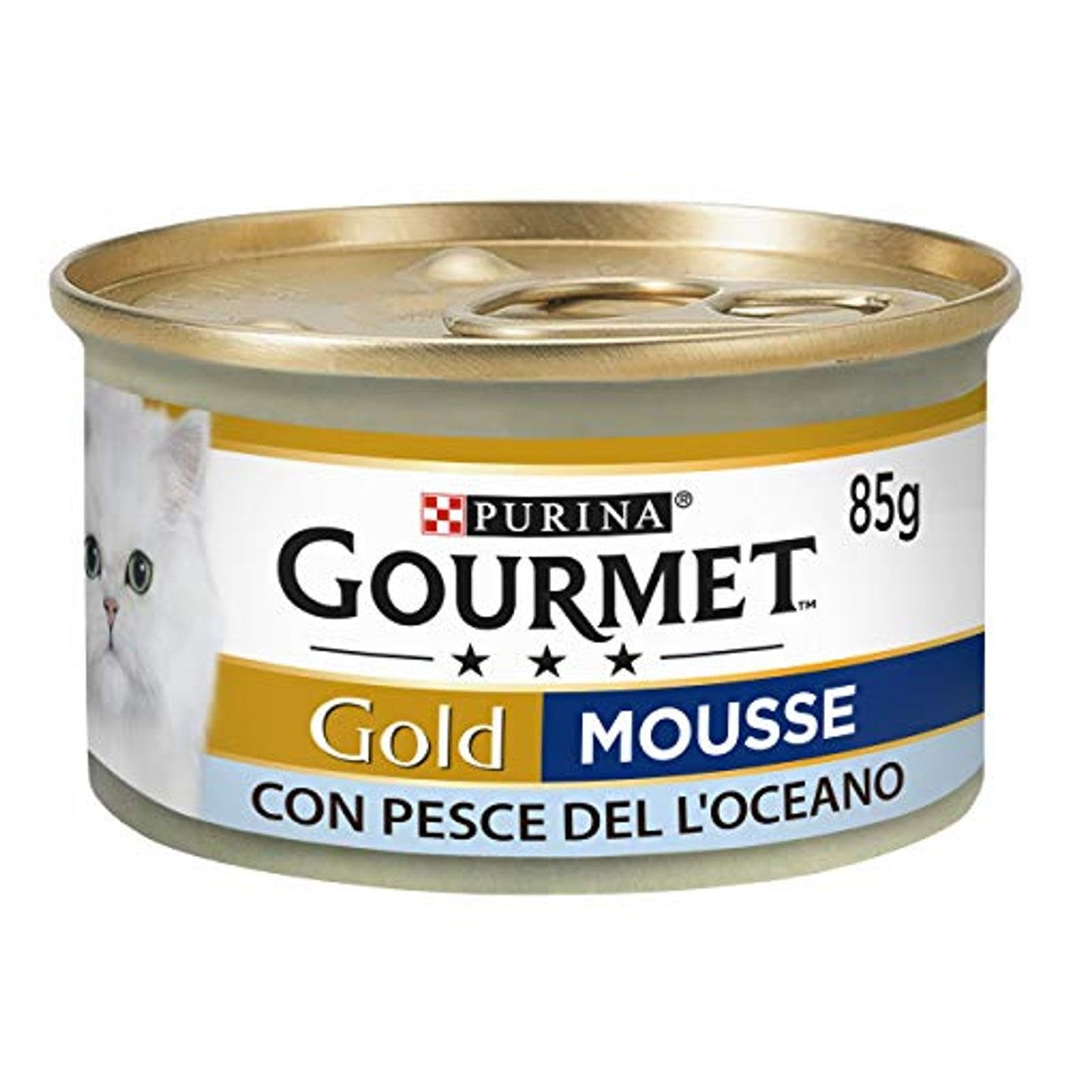 Purina Gourmet Gold natvoer kattenvoer Oceaanvis 24 x 85 g - 3-pack