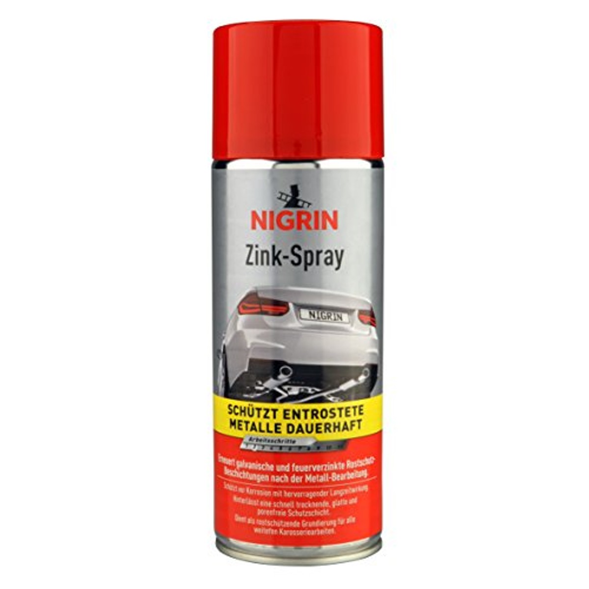 Nigrin 72286 Repairtec Zinkspray 6 x 400 ml - Voordeelverpakking