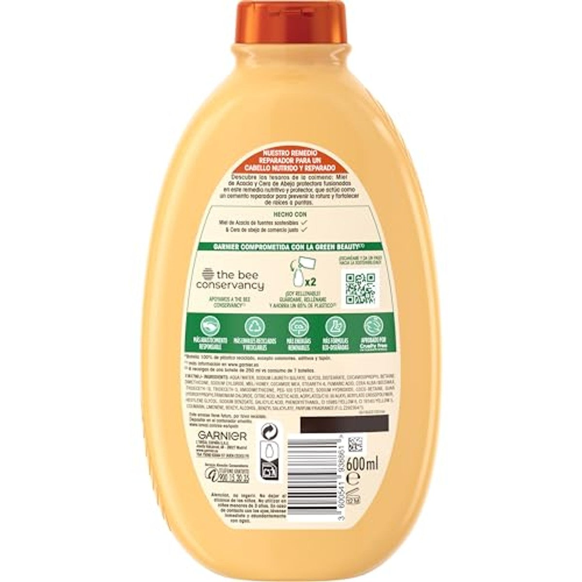 Garnier O.Remedies Ch.600 Tesoros Miel Shampoo - 3-pack