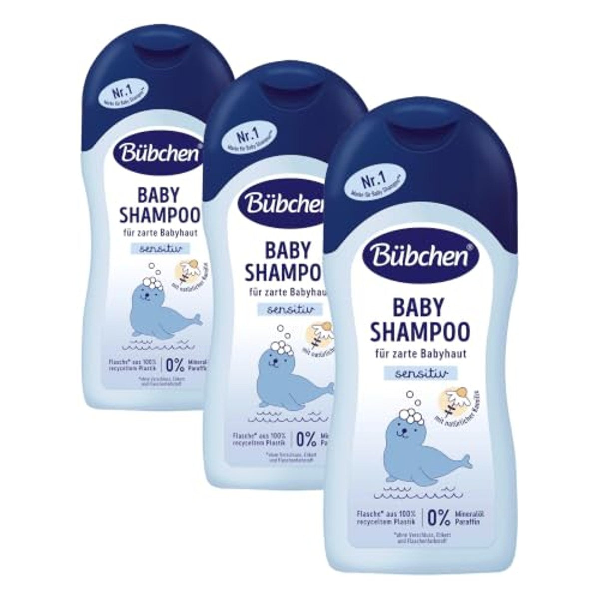Bübchen Baby Shampoo 200 ml (Pack van 3) – Bübchen