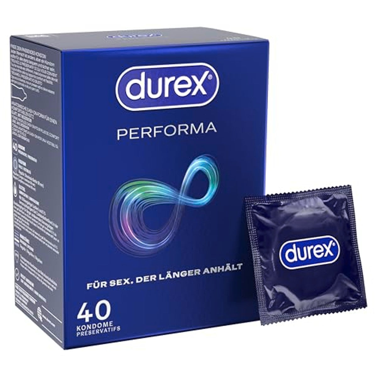 Durex Performa condooms met benzocaïne 6 x 40 stuks - Voordeelverpakking