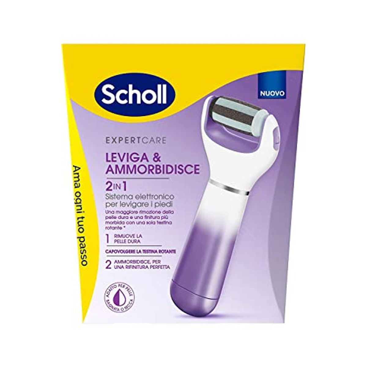 Dr. Scholl's Velvet 2-in-1 elektronisch pedicuresysteem - 3-pack