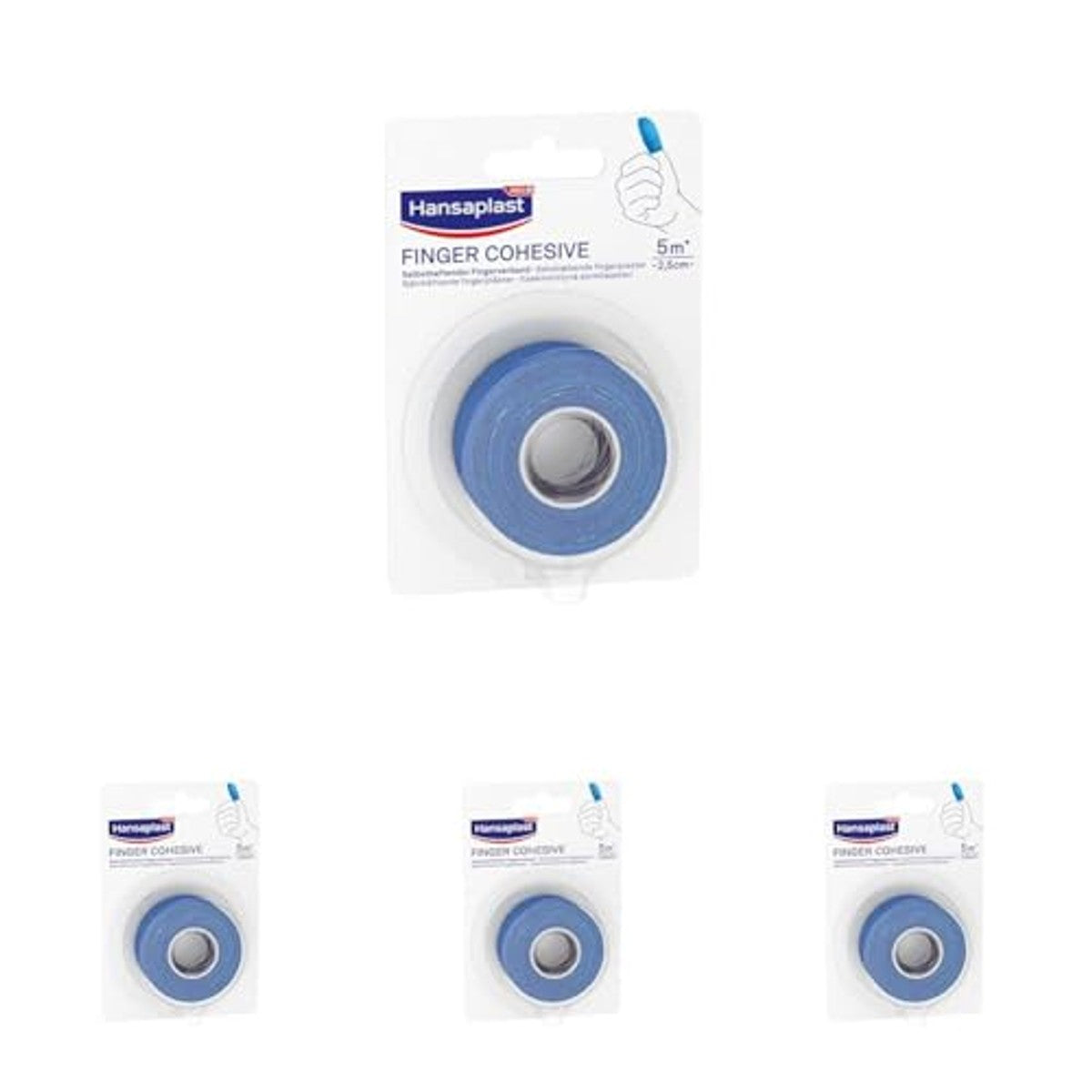 Hansaplast Zelfklevend vingerverband 4 x 5 m x 2,5 cm – Elastoplast
