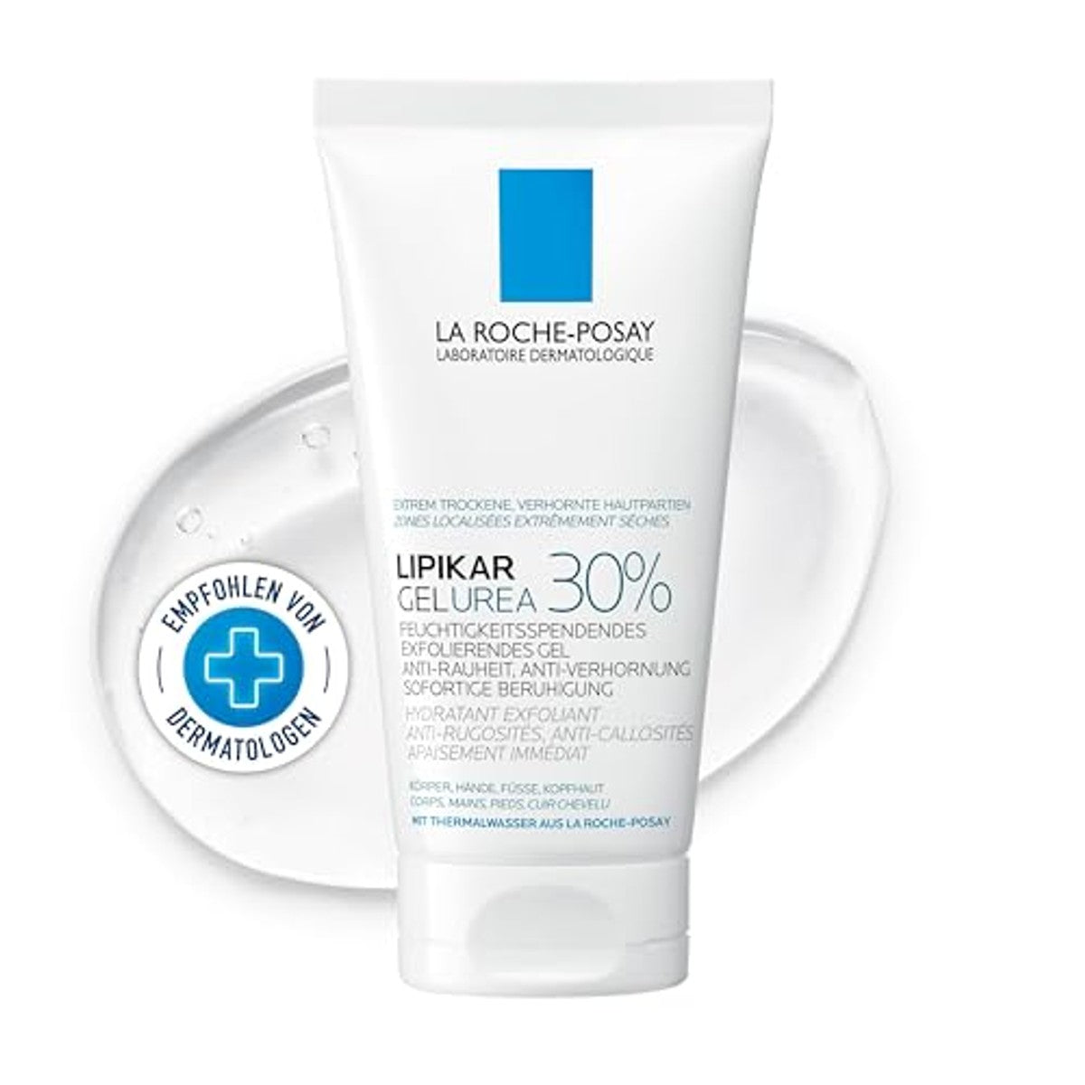 La Roche-Posay Lipikar Gel Urea 30% Hydraterende Lichaamsverzorging 50 ml - 6-pack