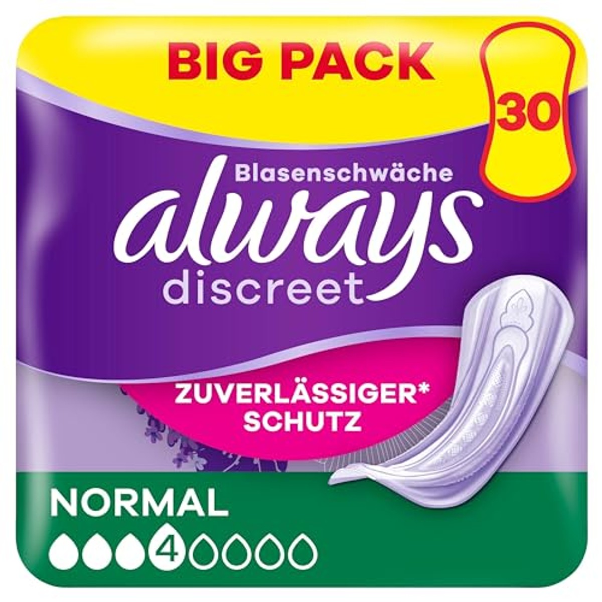 Always Discreet inlegkruisjes bij blaaszwakte Normaal 12 stuks – Always