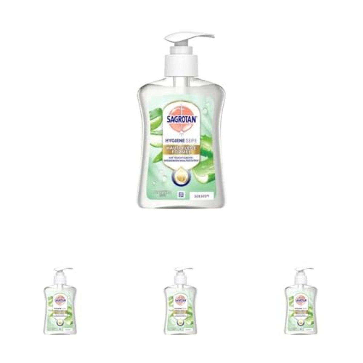 Sagrotan handzeep aloë vera pompflacon 4 x 250 ml - 6-pack – foto 2