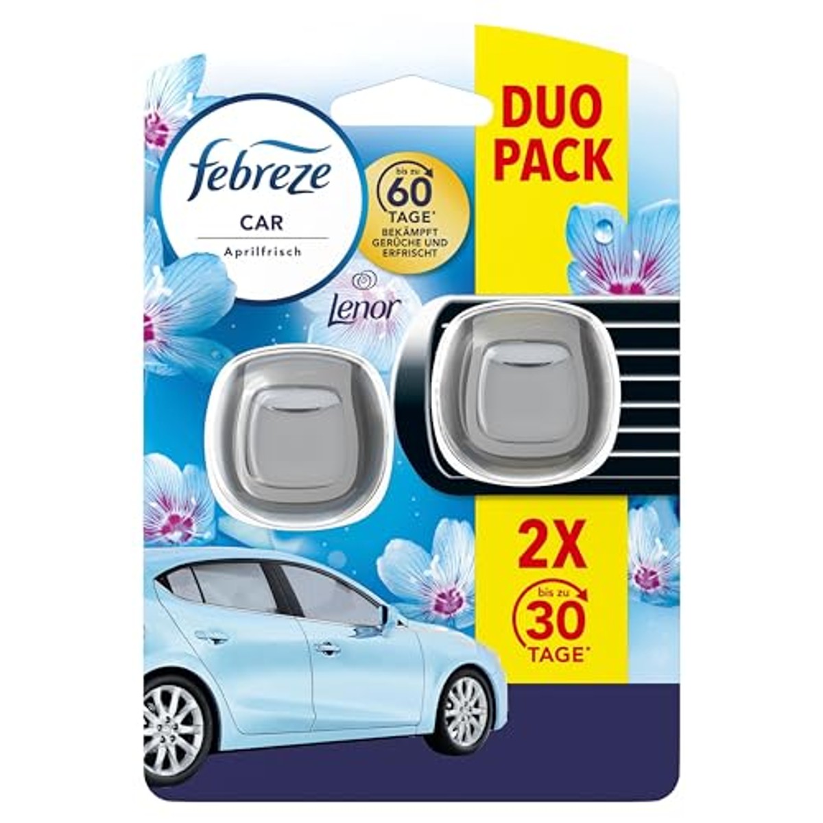 Febreze Autogeur Aprilfris, 2 stuks – foto 2