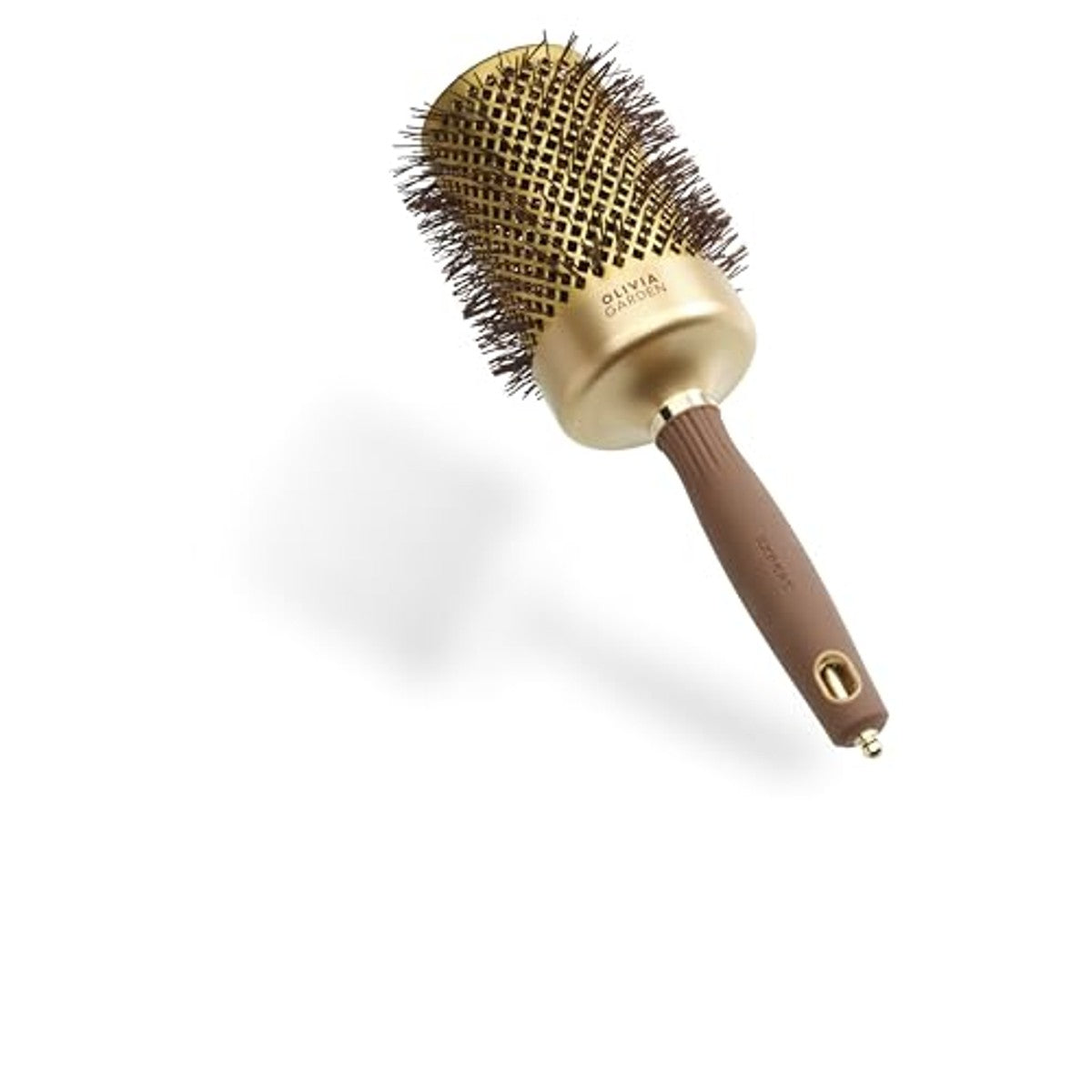 Olivia Garden Expert Blowout Shine Ronde Borstel, Goud & Bruin, 65 mm - 3-pack