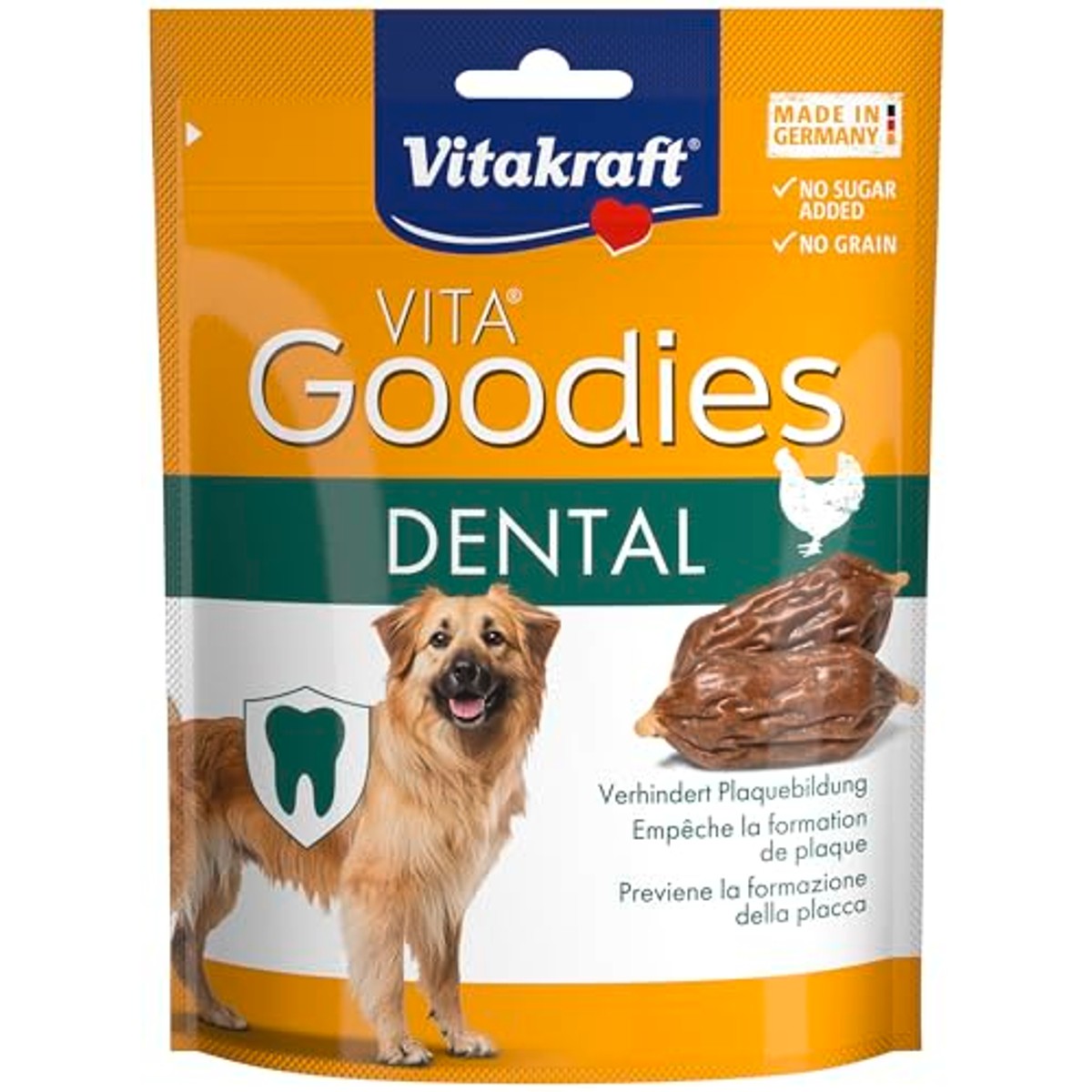 Vitakraft Goodies Dental hondensnack algen 1 x 60 g - 6-pack