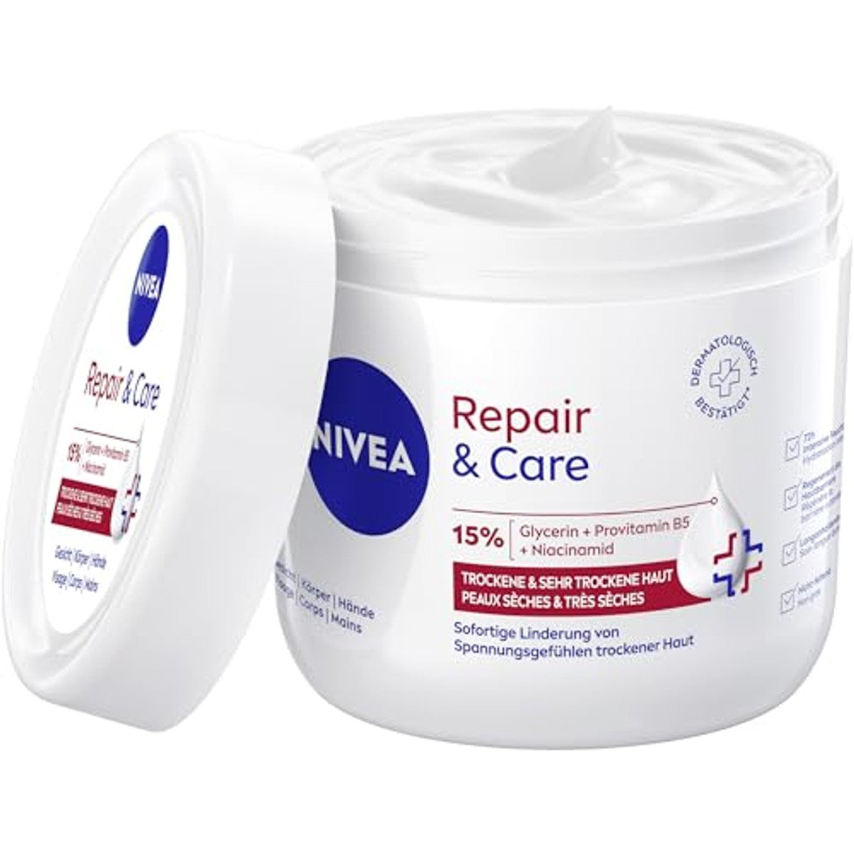 NIVEA Repair & Care Crème 400 ml – NIVEA