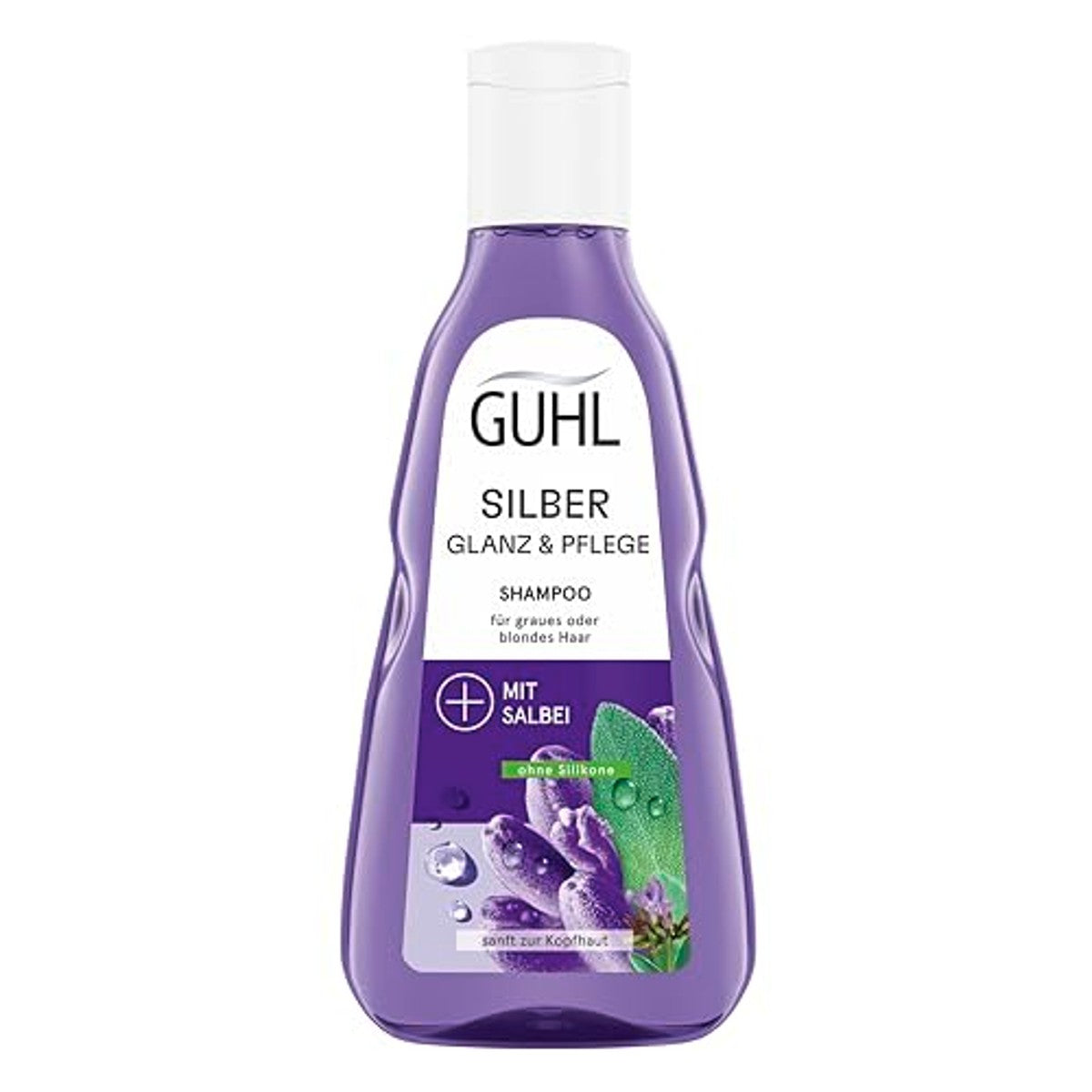 Guhl Zilverglans & Verzorging shampoo 3 x 250 ml - Voordeelverpakking – foto 2