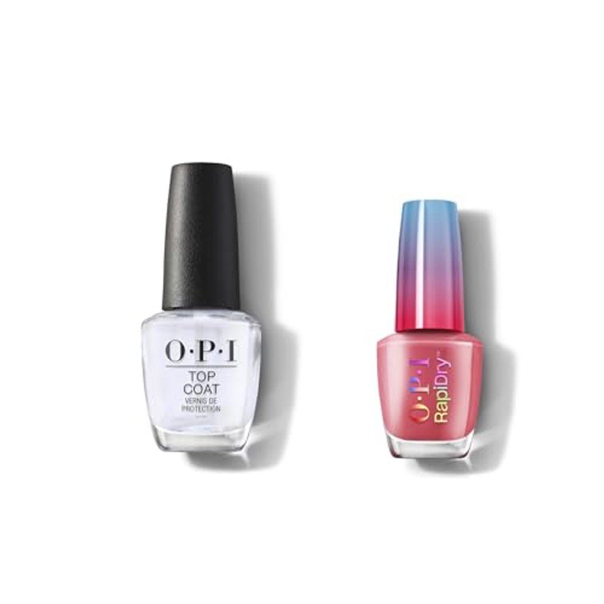 OPI RapiDry Bundle Top Coat 15 ml + Dry and Dash Rode Nagellak 9 ml - 6-pack – foto 2