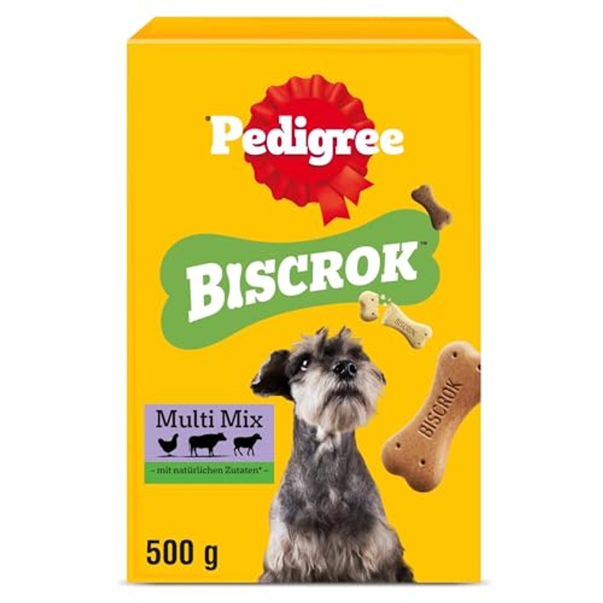 Pedigree Biscrok Multi Mix Hondensnacks, 6 x 500 g – Pedigree