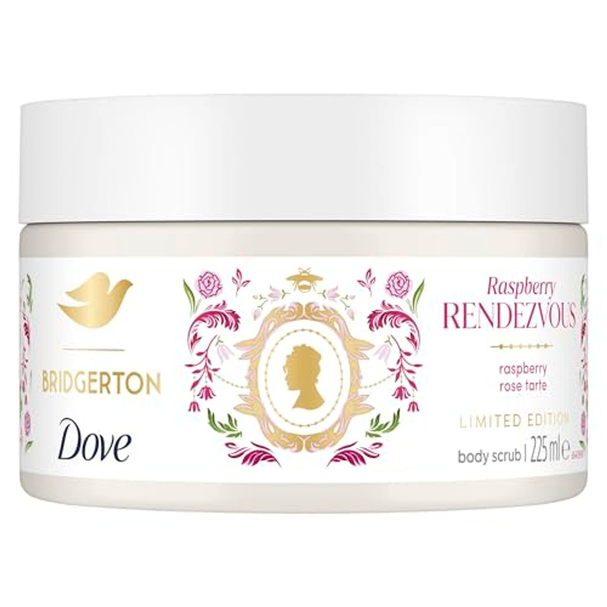 Dove Raspberry Rendezvous Crème-douchecrub 4 x 225 ml – Dove