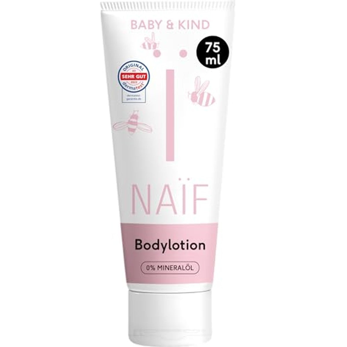 Naïf Voedende Bodylotion Baby & Kind 3 x 75 ml - Voordeelverpakking